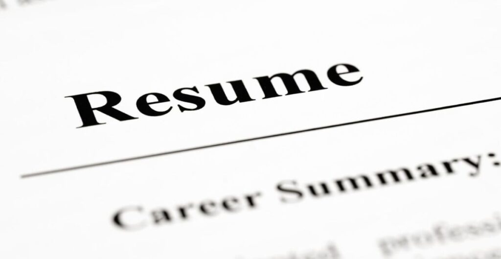 key elements of resume